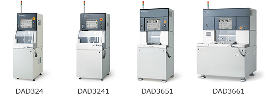 All Four Semi-Automatic Dicing Saw Models