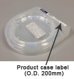 Location displayed:Product case label（O.D. 200mm）