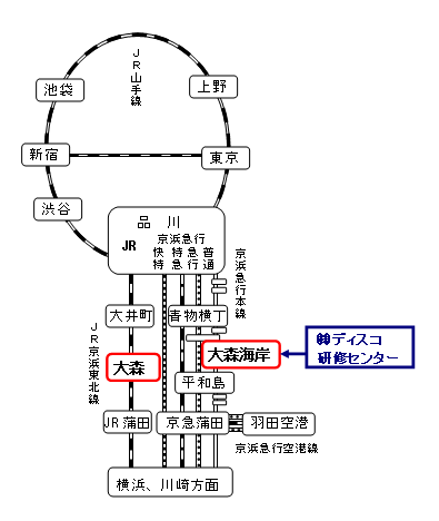 アクセス 研修センター紹介 研修サービス Disco Corporation